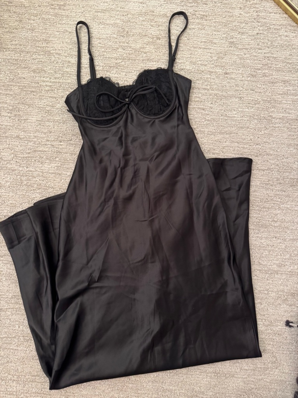 Princess Polly black maxi dress